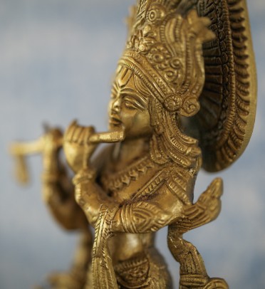 Bhakti — golden deity