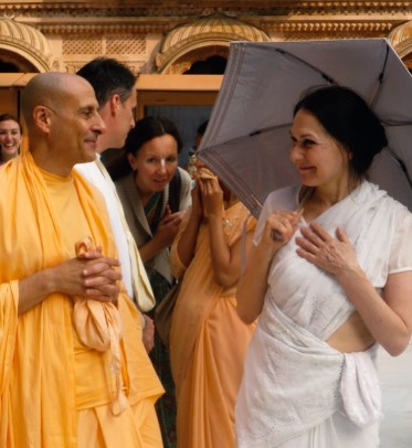 Radhanath Swami at Govardhan Ecovillage